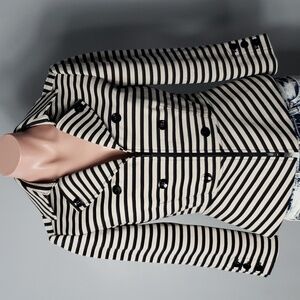 Tahari ASL Peplum Blazer Ponte Knit
